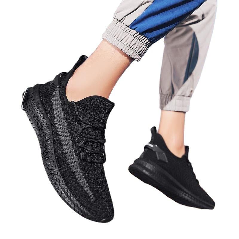 Men's Shoes Spring and Autumn New Mesh Shoes Korean Version of Trendy Dad Sports and Leisure Shoes Running Shoes Breathable Trendy Shoes