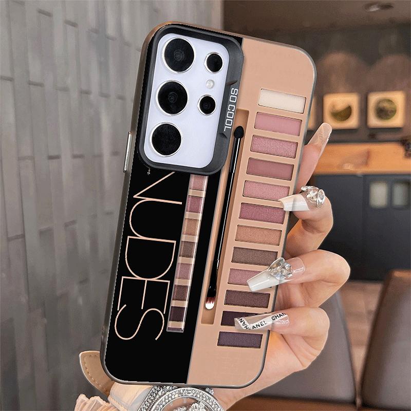 Makeup Eye Shadow Box Pattern Shockproof Phone Case for Samsung A17 A16 A15 A14 A37 A57 A36 A56 A26 A35 A55 A25 A34 A54 A24 A13