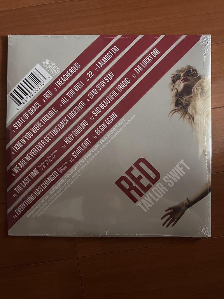 [USED] Taylor Swift Red Records