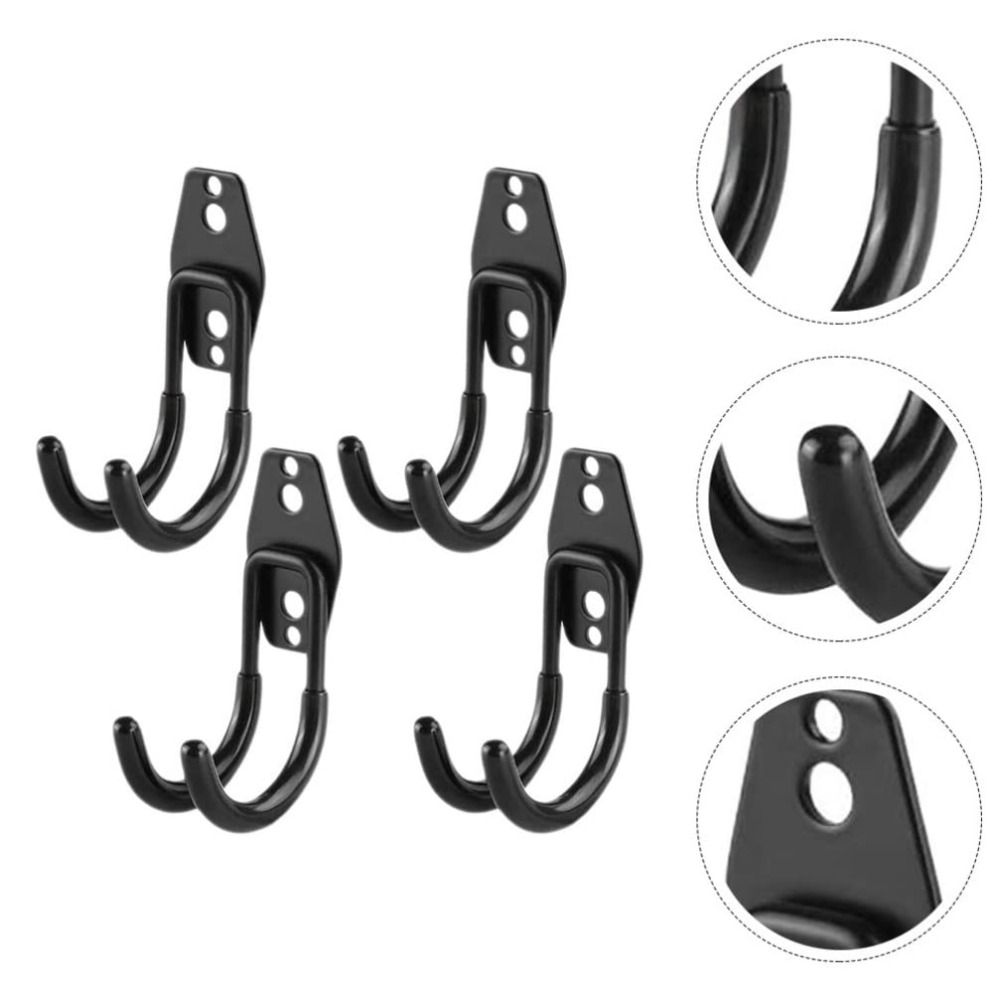 Anti-Slip Coating Bike Wall Mount Heavy Duty Heavy Duty Hook Garage Hook Garage Storage