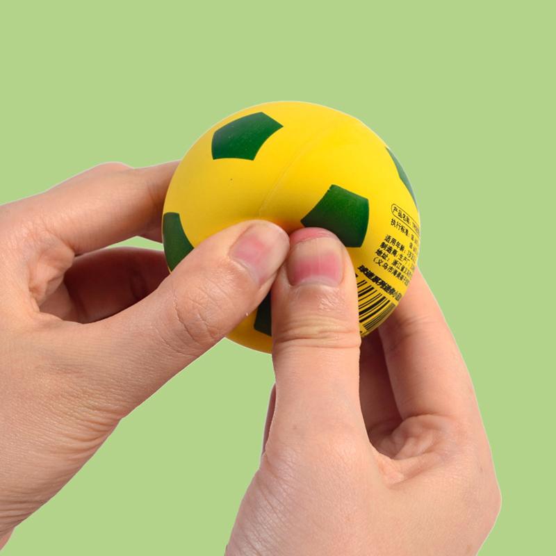 6cm Süper Yüksek Zıplayan Mini Kauçuk Küçük Futbol Dekompresyon İçi Boş Elastik Sıkma Topu Çocuk Oyuncağı MİNİ Futbol Hediyesi