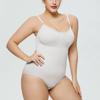 Body modellante da donna, body modellante con controllo della pancia, body modellante senza cuciture con vita stretta