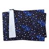 COLORFUL CANDY STYLE Placemat x Set of Sterling for Boys with a pocket tissue pouch (40cm 60cm) Water-repellent, No-iron, 2, Silver, Water-repellent,