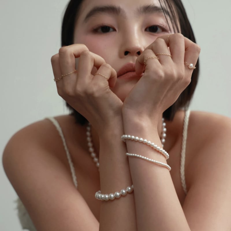 Less is more 3mm pearl bracelet