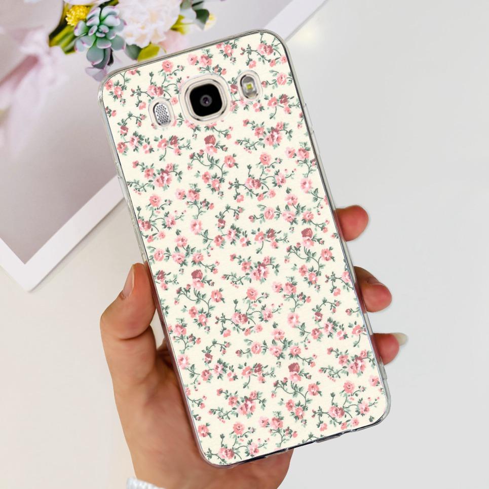 For Samsung Galaxy J5 2016 J7 2016 Phone Case Smiling Astronaut Painting Clear Housing On Samsung J7 2016 J 5 7 Galaxy Bumper