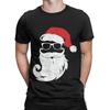 Christmas and beer Cotton T Shirt For Men Summer  Vintage T Shirts Round Neck Novelty Tee Shirt Oversized Hot Sale Tops