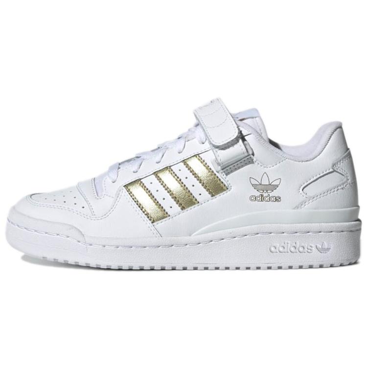 (WMNS) adidas Forum Low White Gold Metallic Women s H05108 EU 36