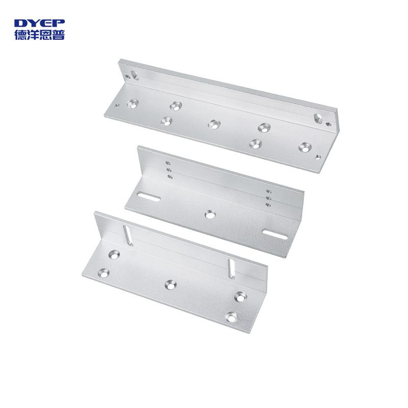 Factory Direct 180kg Magnetic Lock Bracket ZL Door Lock Bracket Electromagnetic Access Control System (silver,Aluminum alloy) серебряный