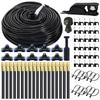 8mm Universal Rotary Atomizing Nozzle Adjustable Sprinkler for Cooling Humidification Plastic Irrigation Set Watering Irrigation
