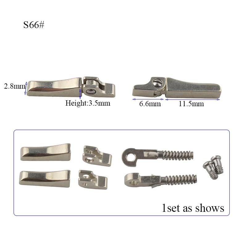 

10sets Eyewear Spring Hinge With Case Glasses Flex Hinge Broken Spring Replacement Part