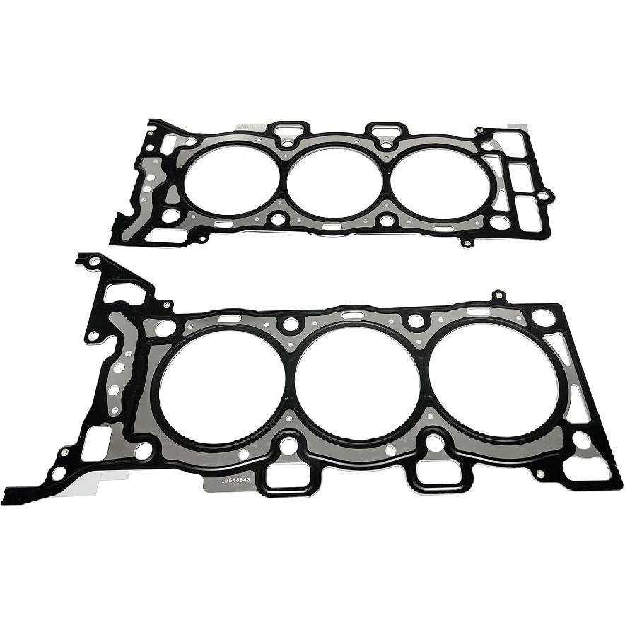 MLS Cylinder Head Gaskets Replacement for Buick Allure Lacrosse Enclave Cadillac CTS SRX Chevrolet Traverse Impala Equinox GMC Acadia 3.6L 217CID V6