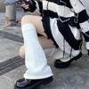 Y2K Harajuku Knit Leg Warmers: Japanese JK Student Bell Bottom Socks