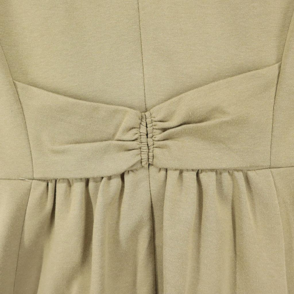 STRAWBERRYFIELDS made in Japan Five-quarter sleeve Long dress Brown Women Used