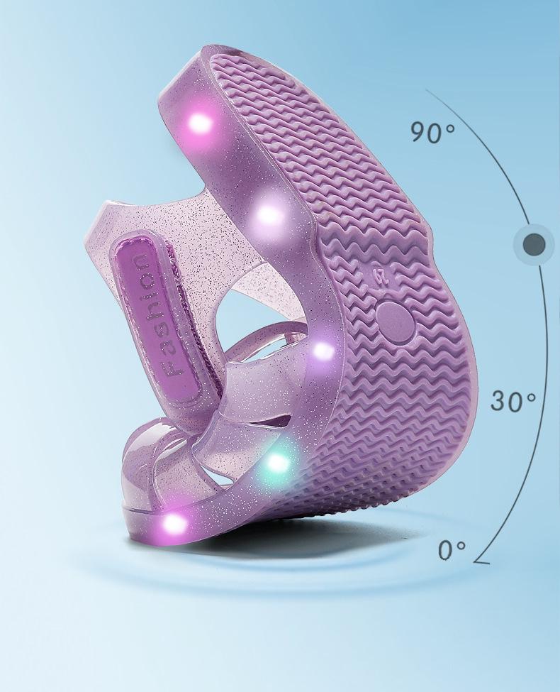 Sandali in Gel Traspiranti Luminosi per Bambini