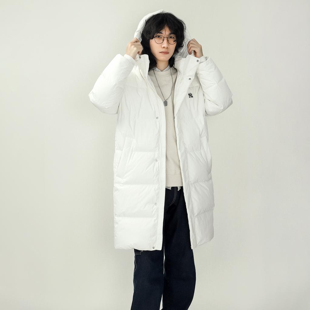 New MLB Down Jacket Winter Unisex White 3ADJJ0416-50IVS