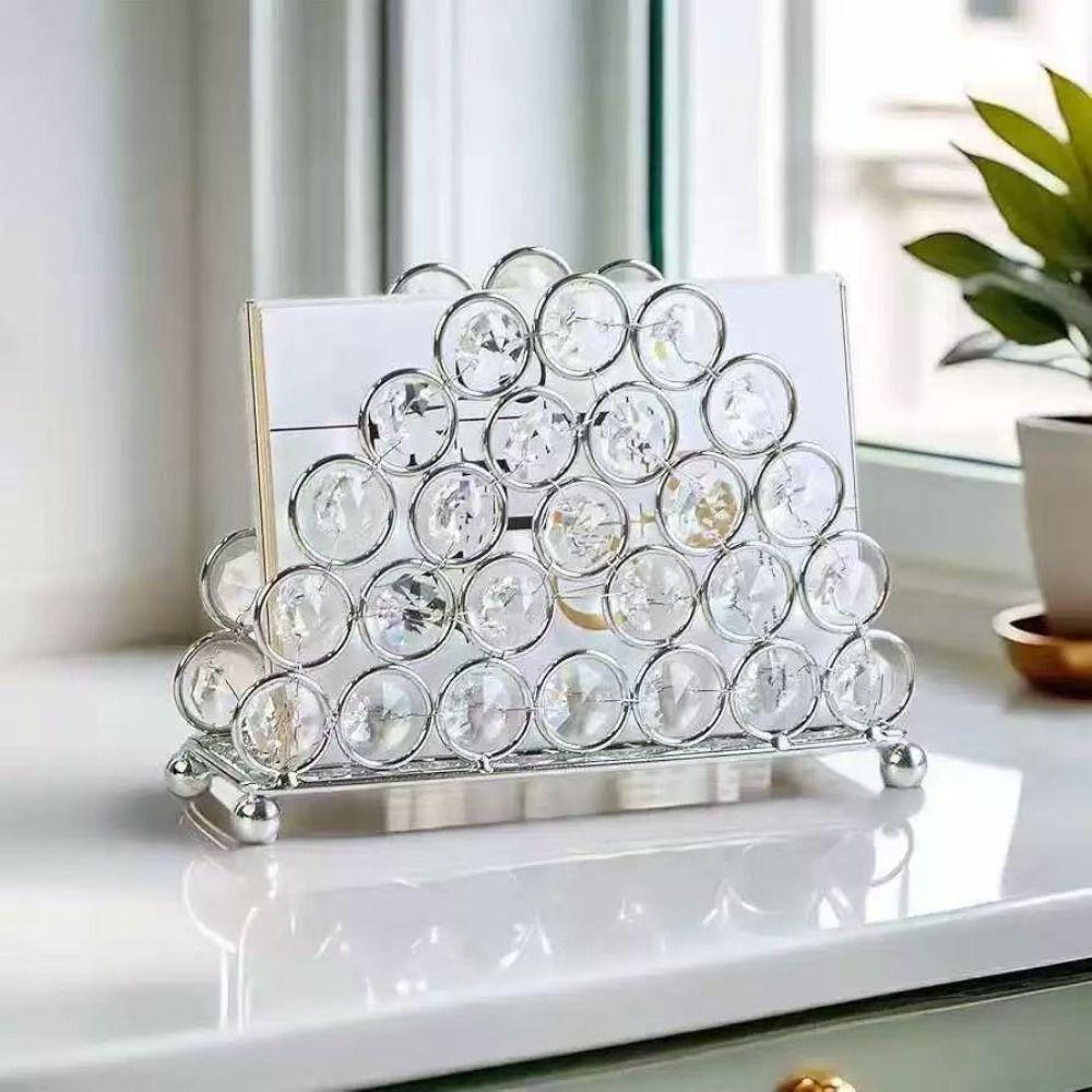 Nordic Style Serviette Holder Luxury Tissue Dispenser Practical Napkin Rack  Living Room