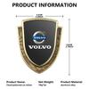 Cloud Motif Car Emblem Aluminum Alloy Auto Body Decoration Sticker For Volvo V40 V60 C30 C70 S60 S80 S90 XC40 XC60 XC70 XC90 T6