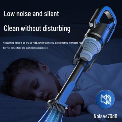 Wireless Rechargeable Car Vacuum Cleaner with Powerful Suction and Water Absorption