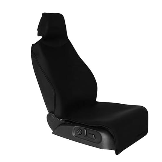 Smile 2025 Newest Seat 1 Car Front Seat Apron Front Seat Easy Waterproof 1 K-One's Leather-Look Covers, Black, Piece, Covers, Style, Water-Repellent,