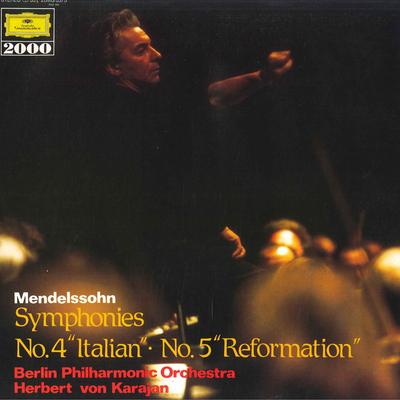 LP-Platte HERBERT VON KARAJAN BERLIN PHILHAR Mendelssohn Symphonien Nr. 4 Italienische 20MG0375 DEUTSCHE GRAMM Japan Obi Klassik Gebraucht