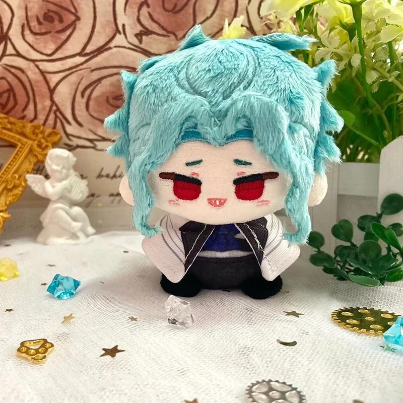 10cm Pluszowa Postać Kinich Mavuika z Gry Impact Kreskówkowa Figurka Anime Cosplay Pluszowa Lalka Zawieszka do Plecaka Breloczek Lalka Prezent