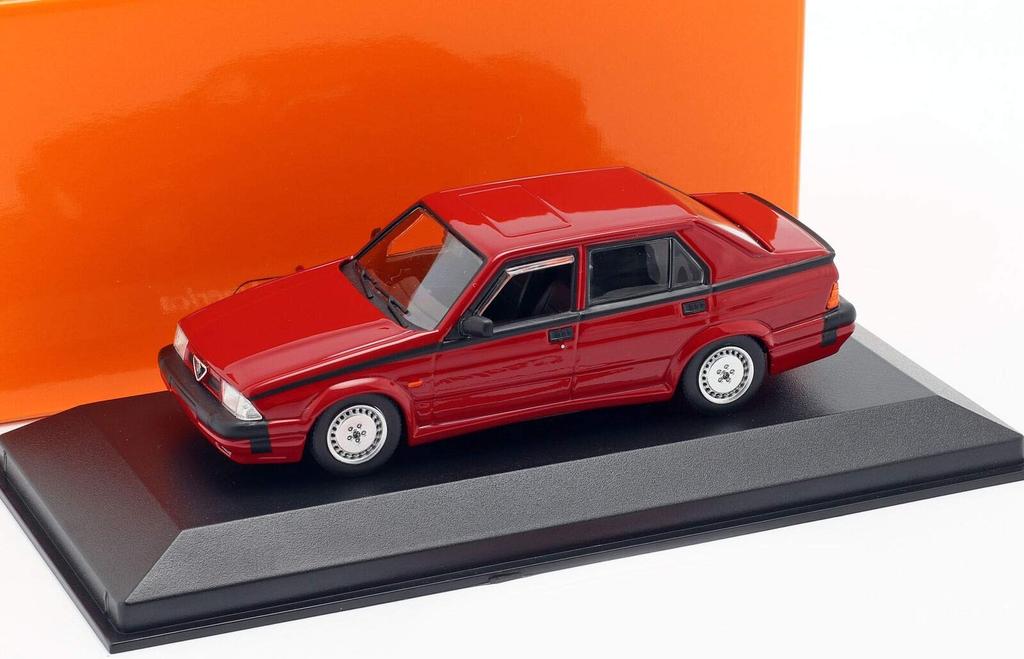 Maxi Champs Alfa Romeo 75 V6 America 1987 Red 1/43