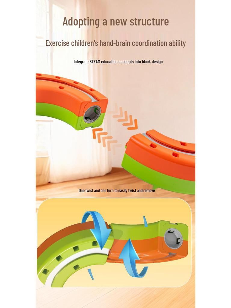 Magnetic Levitation Track Blocks: DIY Educational Toy for Kids