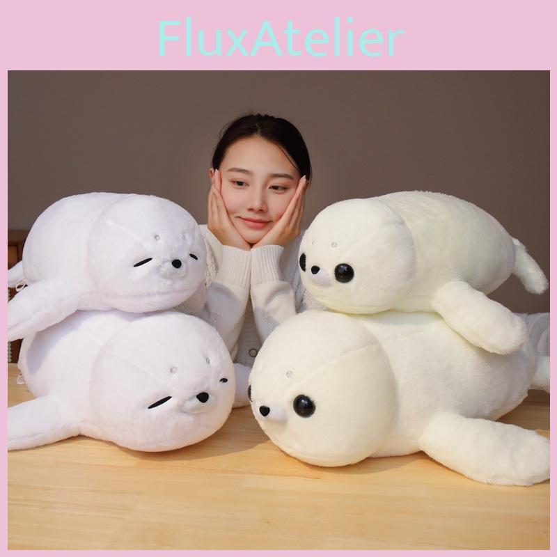 Cute Plush Seal Toy Short Pile Fabric  Childs Bedtime Playroom Decoration Doll