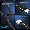 USB Fast Charging Braided Type-C Data Cable for Mobile Phones