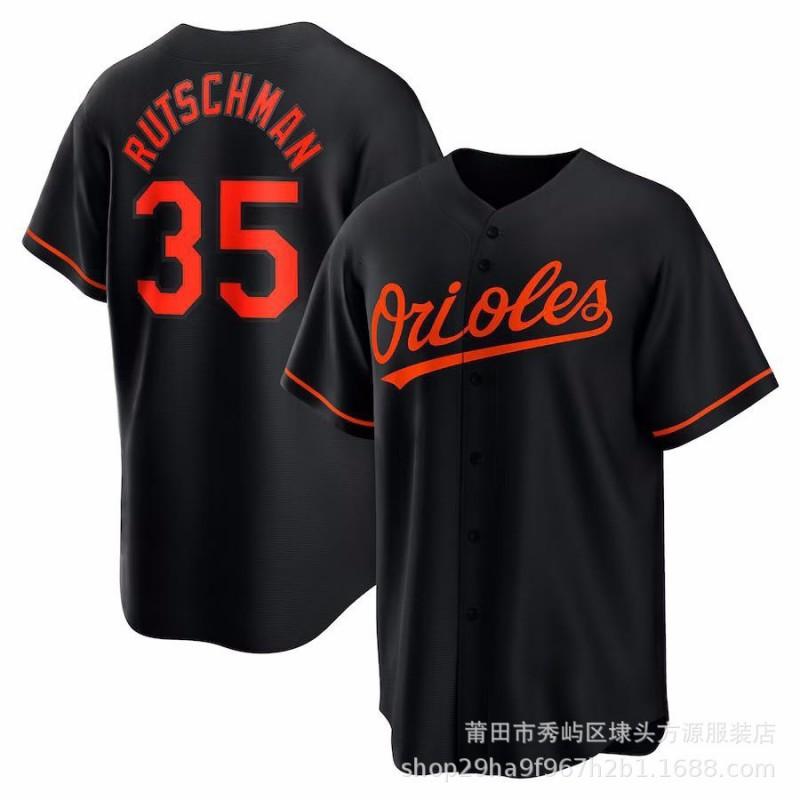 2026 Baltimore Orioles 35 Adley Rutschman Button-Up Embroidered Baseball Jersey Men Sports Team Uniform