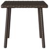 Brown Rectangular Garden Coffee Table 40X40X37 Cm