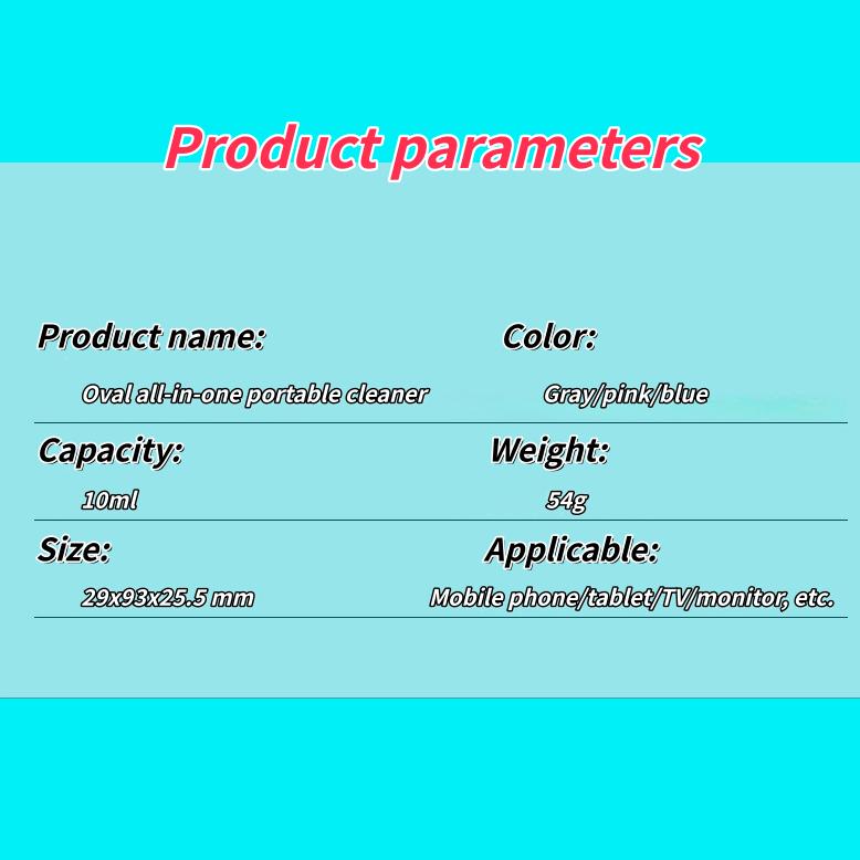 1PCS Two-in-one Cleaning Brush Is Suitable for Men and Women To Use Mobile Phone Screen Cleaning and Portable