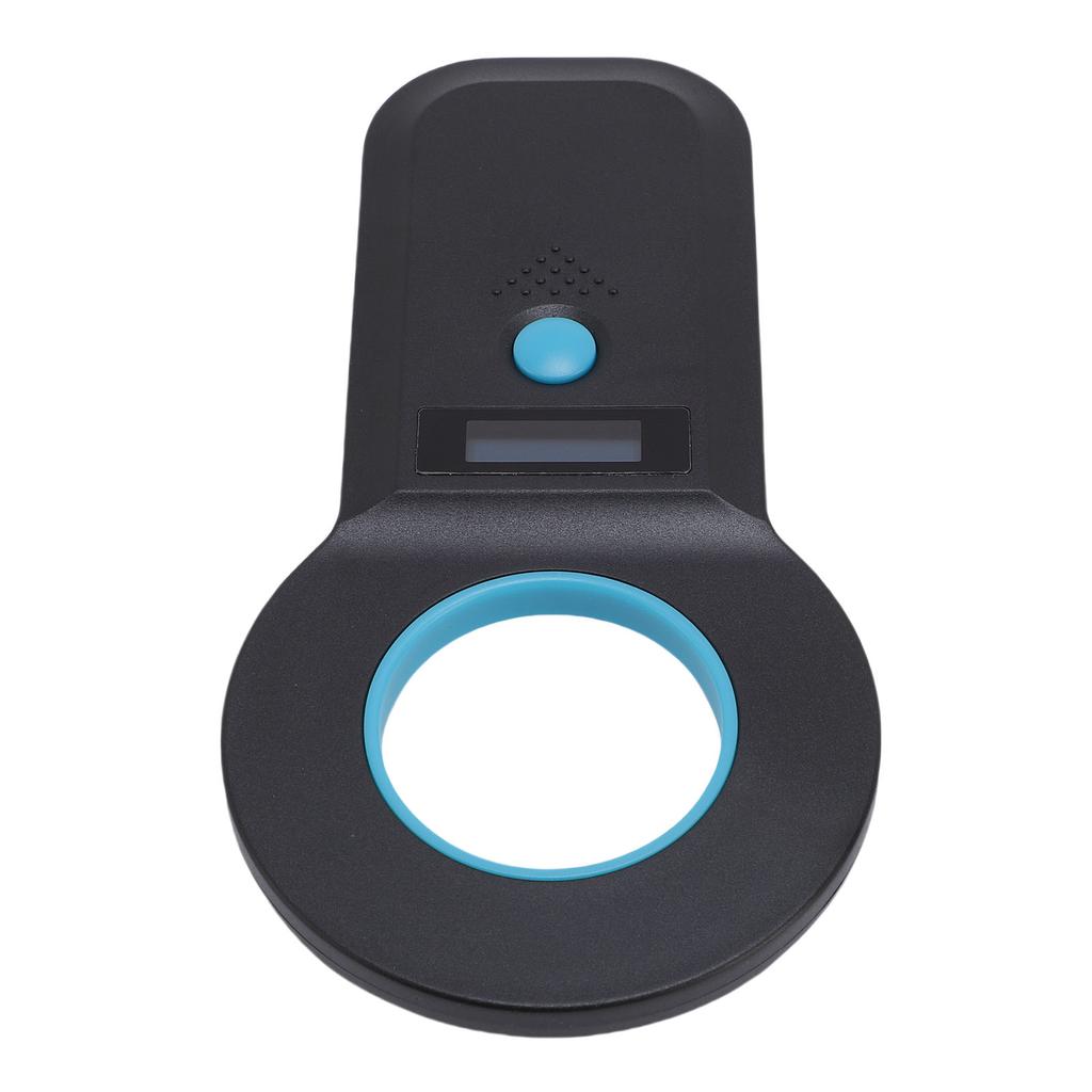 Pet Microchip Scanner Portable Double Frequency USB 15 Digits Pet Microchip Reader Supports for EMID for FDX B Black