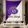 Custom Text Tapestry Austria Wien FC Print Wall Tapestry Indoor Living Room Wall Decor
