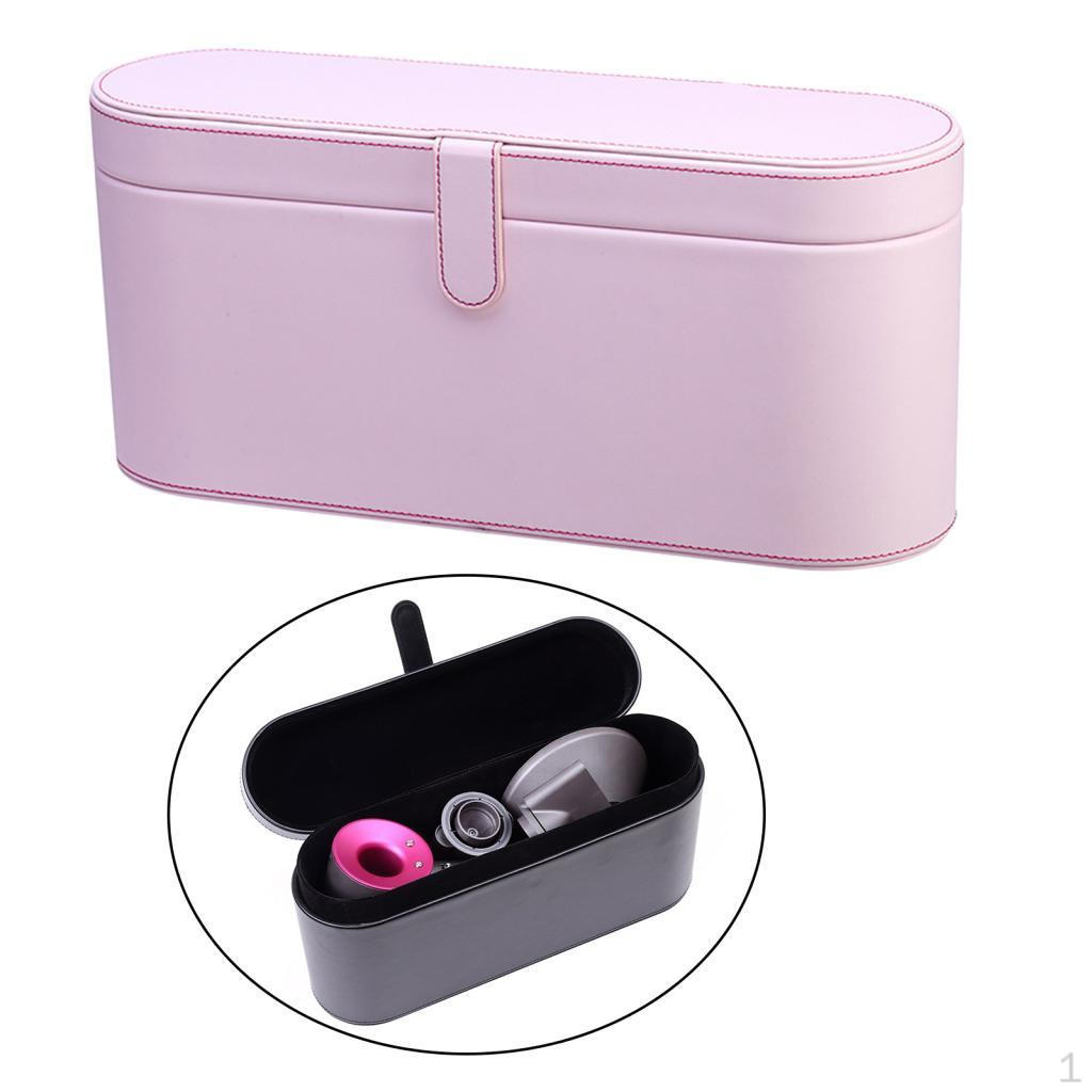 Travel Hair Dryer Storage Box Case Air Brush and Attachments, with Handle Magnetic Flip Bag Only