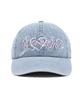 CAVISH Washed Denim Emb Ball Cap Blue(Cv2Fsuab22A)