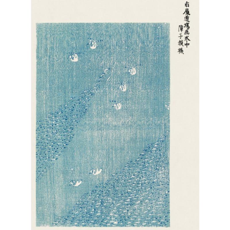 Taguchi Tomoki Vintage Japanese Exhibition Woodblock Poster and Prints Canvas Paintings Wall Art Pictures Home Decor Gift