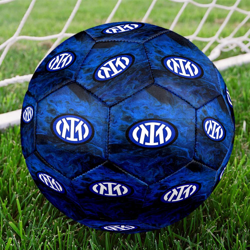 Mi-lan FC Emblem Printed No. 5 Soccer Balls, High-Quality, Anti-Slip, Protective Football, A Unique Gift , Birthdays, Christmas Gifts