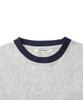 EXCONTAINER Pocket Half Ringer T-Shirt (Melange Grey)