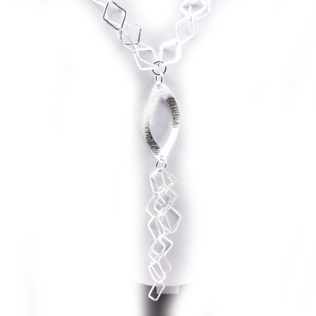 Les Trésors De Lily [F6118] - Collier Argent 'Chorégraphie'
