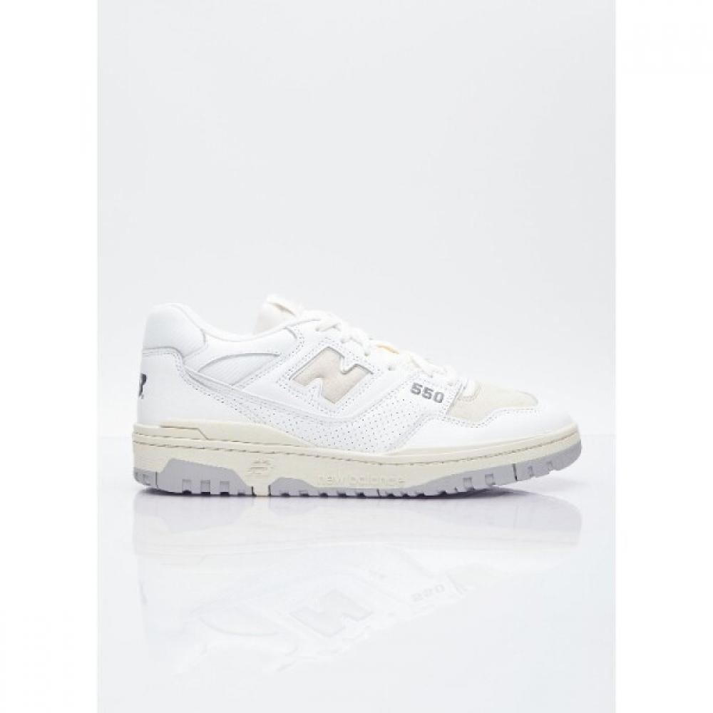 

New Balance Leather Panel 550 Low Top Sneakers Bb550pwg US09