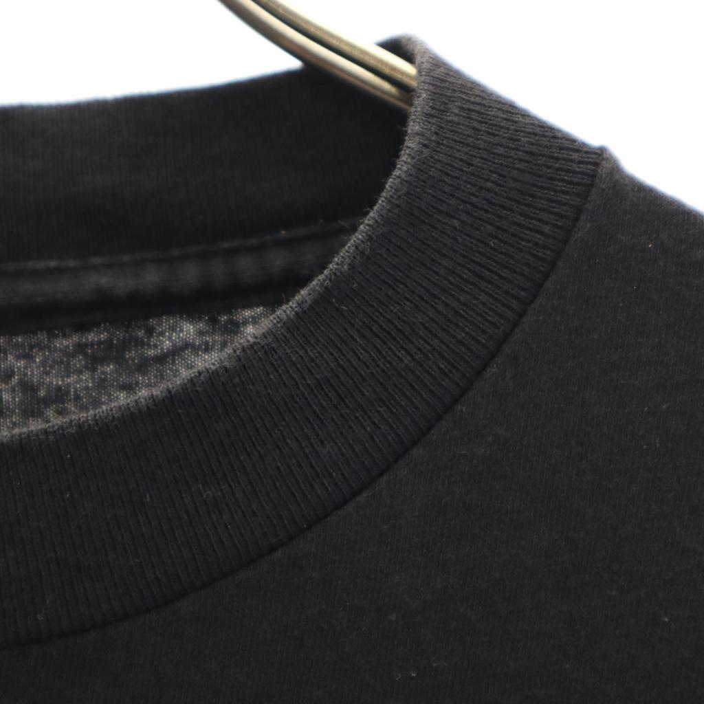 tultex חולצת טי קצרה קנדית משנות ה-90 מוזיקלית ישנה OL' MAN RIVER לגברים משומשת