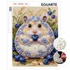 Pearl Painting Kit Hamster Blueberry Animal Oil Painting Art Handmade Diy Home Decoration Painting