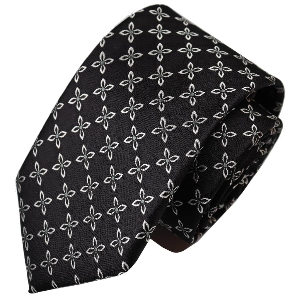 Michiko London Bonded Fabric with Lining for Made In KOSHINO Brand Komon Wrinkle-Resistant Volume, Japan, Necktie, Pattern, 100% Silk, Unisex, MKJ-041