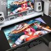 PC Gamer Cabinet Kawaii Mousepad XXL Sexy Anime Girl Overwatch Mercy Mouse Pad Keyboard Rug Laptop Gaming Accessories Desk Mat