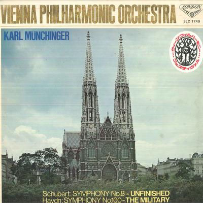 LP Record KARL MUNCHINGER, VIENNA PHILHARMONI - Schubert Symphony No8 In B Minor Un SLC1749 LONDON 1968 Japan Classical Used