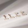 JEWNEL 14K 4-tier Pearl Piercing Earrings