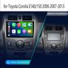 Android 14 Carplay 2din Video Player Car Radio For Toyota Corolla E140/150 2006 - 2013 4G GPS Multimedia Player Stereo