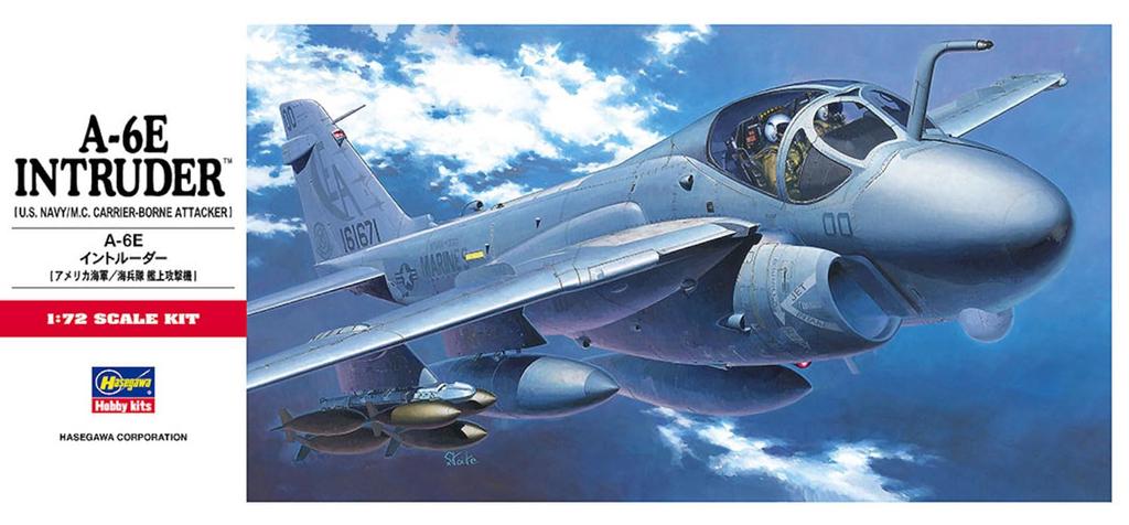 Hasegawa US Navy Intruder Plastikový model C8 1/72 A-6E