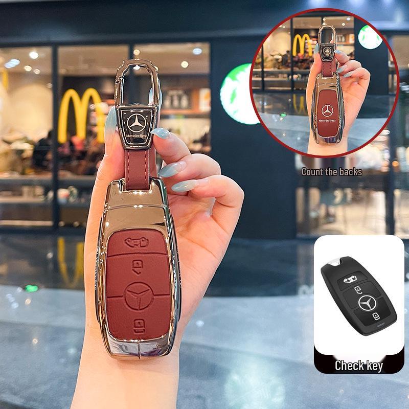 Metall-Schlüsselanhänger-Abdeckung für Mercedes-Benz Vito 2.0T Nutzfahrzeuge 2024
